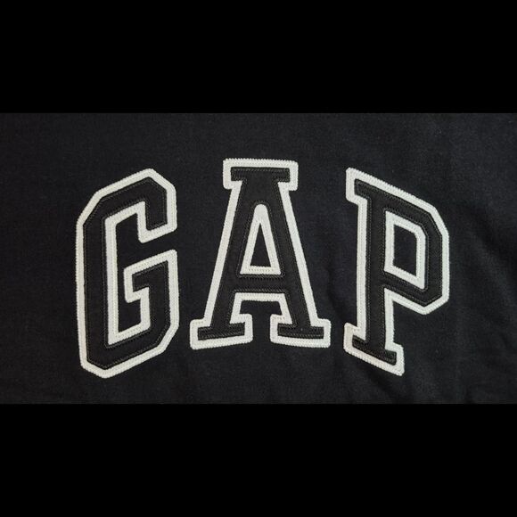 Gap Women's Black and White Sweatshirt size s - Picture 2 of 6